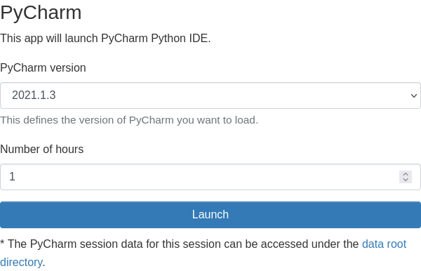 PyCharm Form