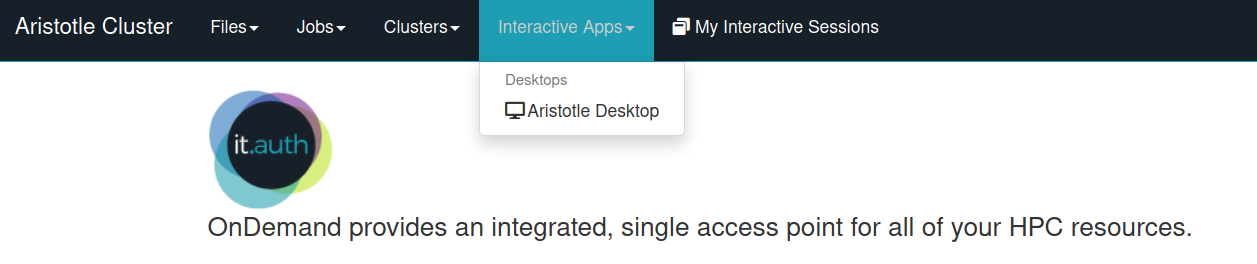 OnDemand Menu